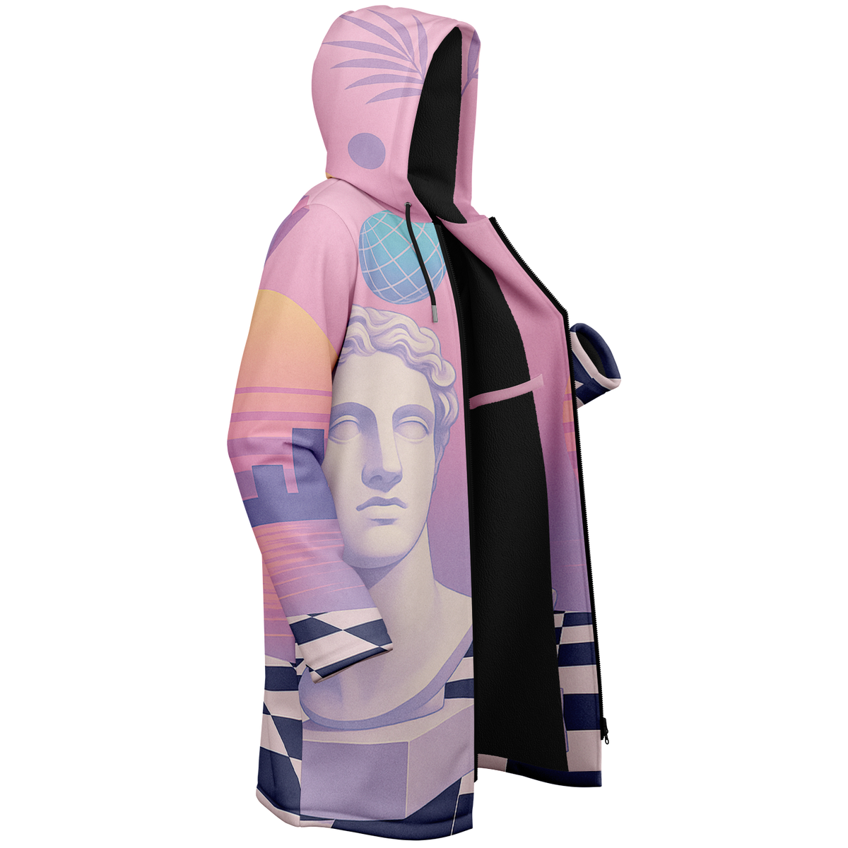 Corinthian Zip Up Cloak