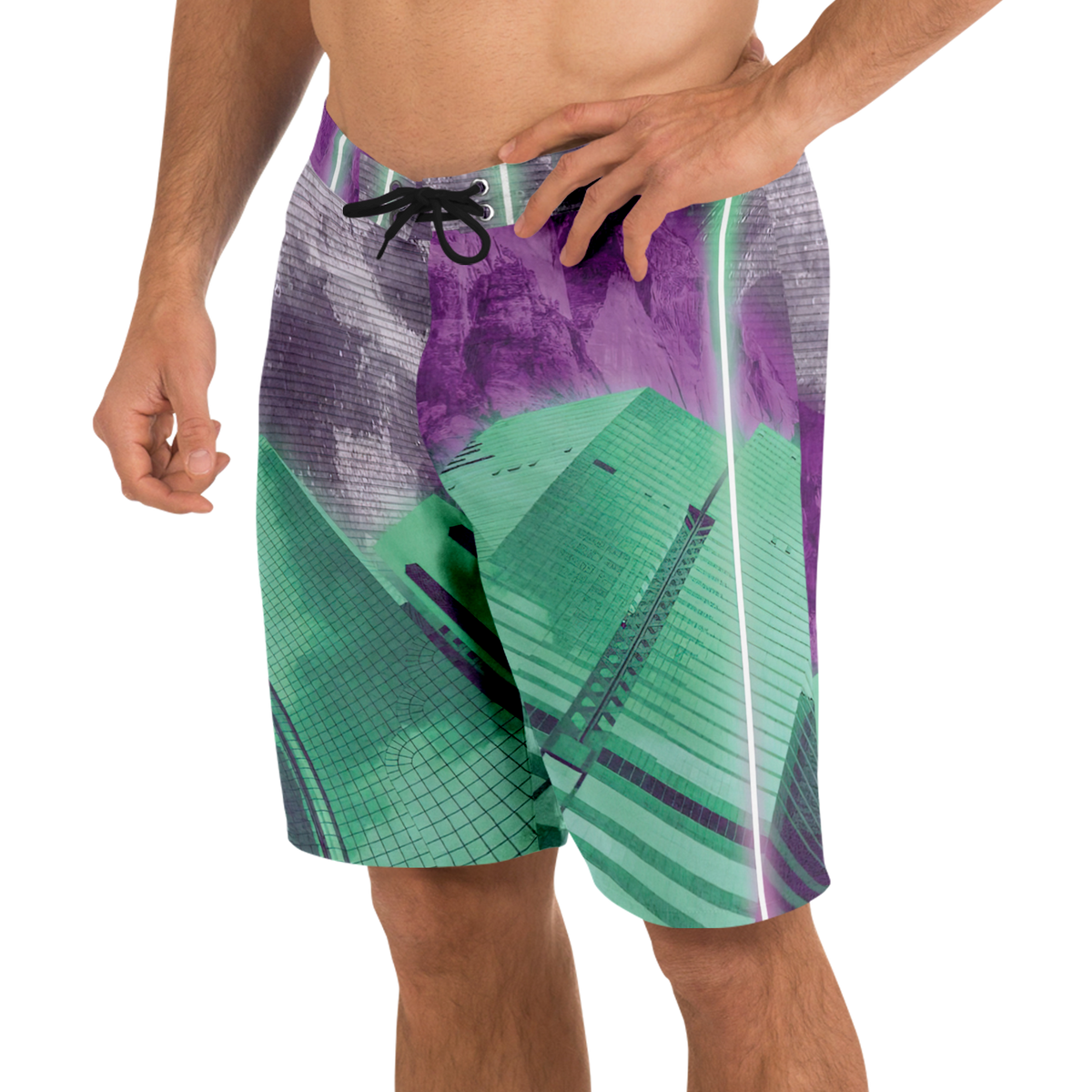 City of Radiance Board Shorts
