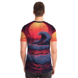 The Synthwave off Kanagawa Tee