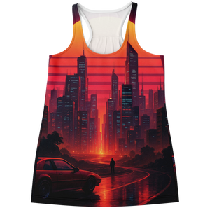 Neon Sunrise Women's Tank Top