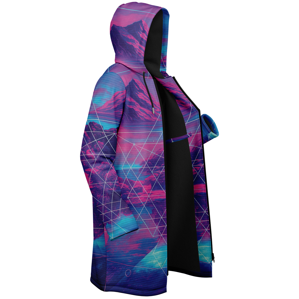 Liminal Zip Up Cloak