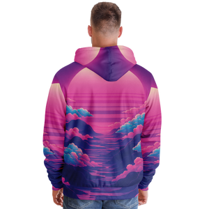 Duskwave Sherpa Hoodie