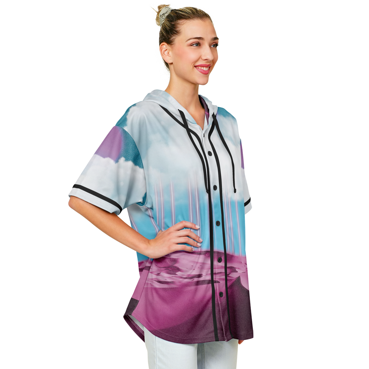 Electric Desert Hooded Jersey