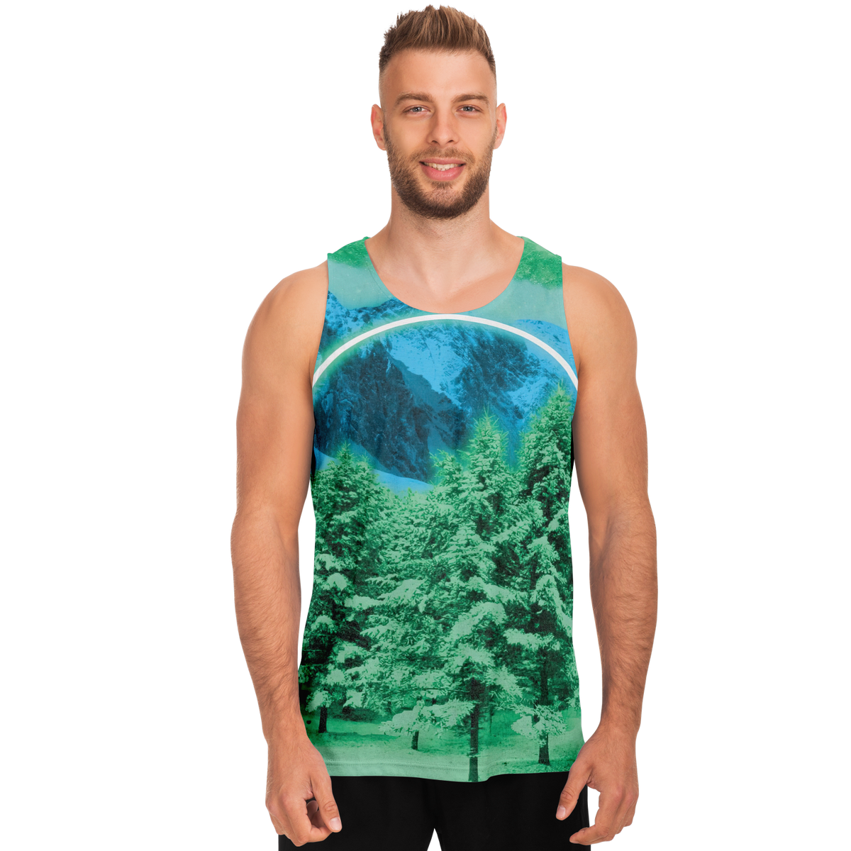 Minty Wonderland Men's Tank Top