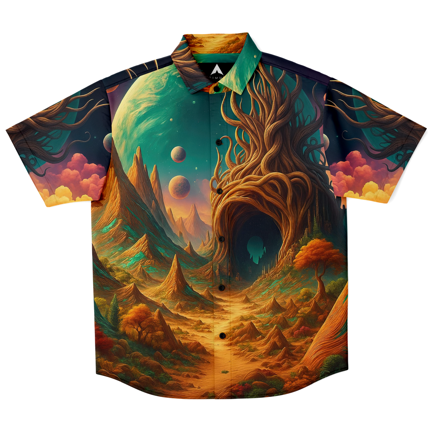 Cosmic Mirage Button Down Shirt