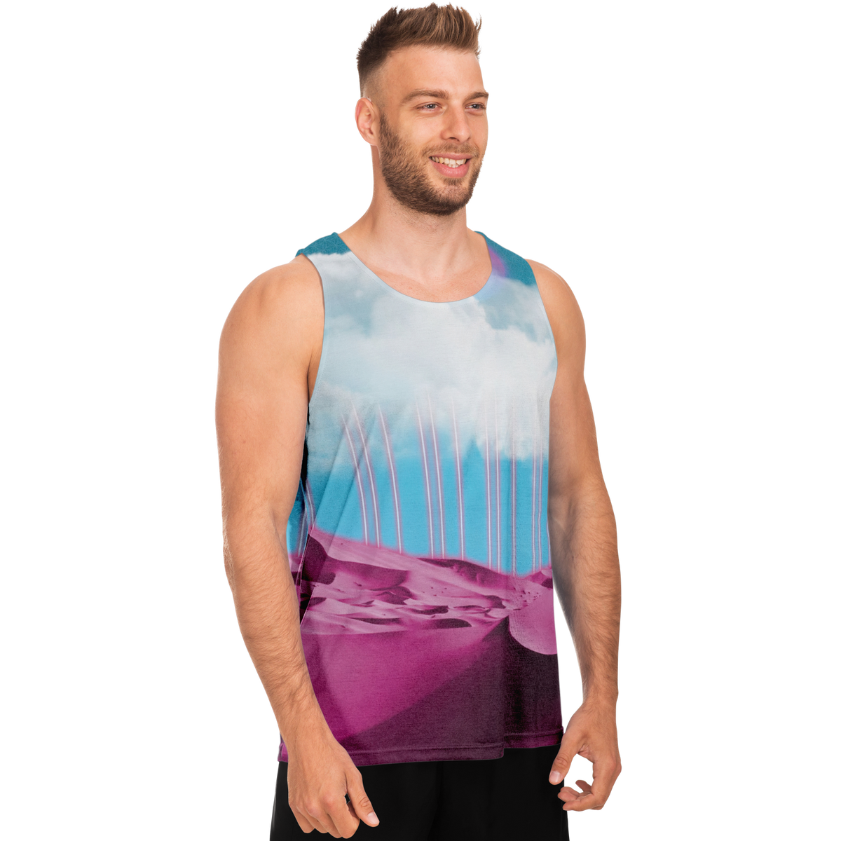 Electric Desert Men's Tank Top