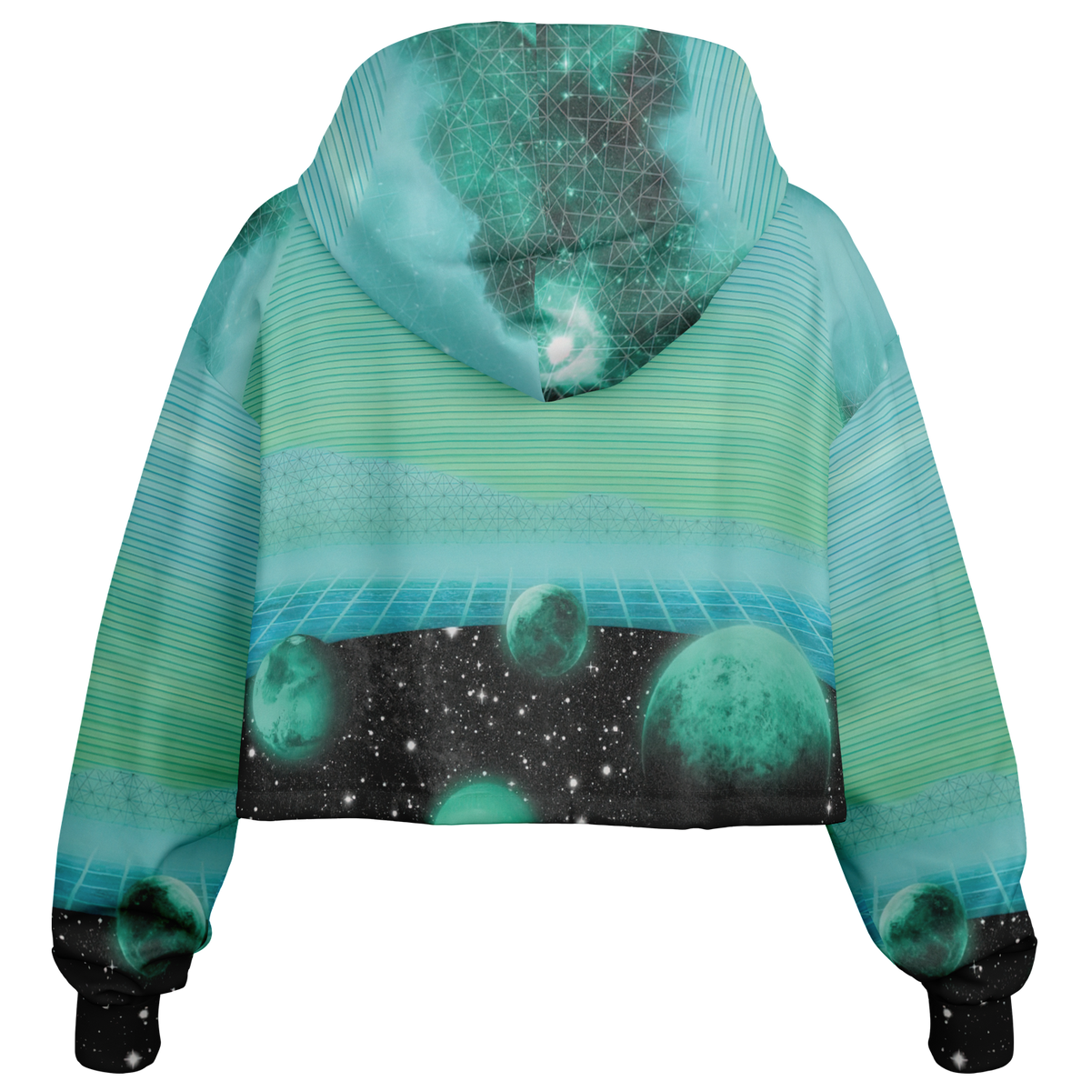 The Merge Cropped Hoodie
