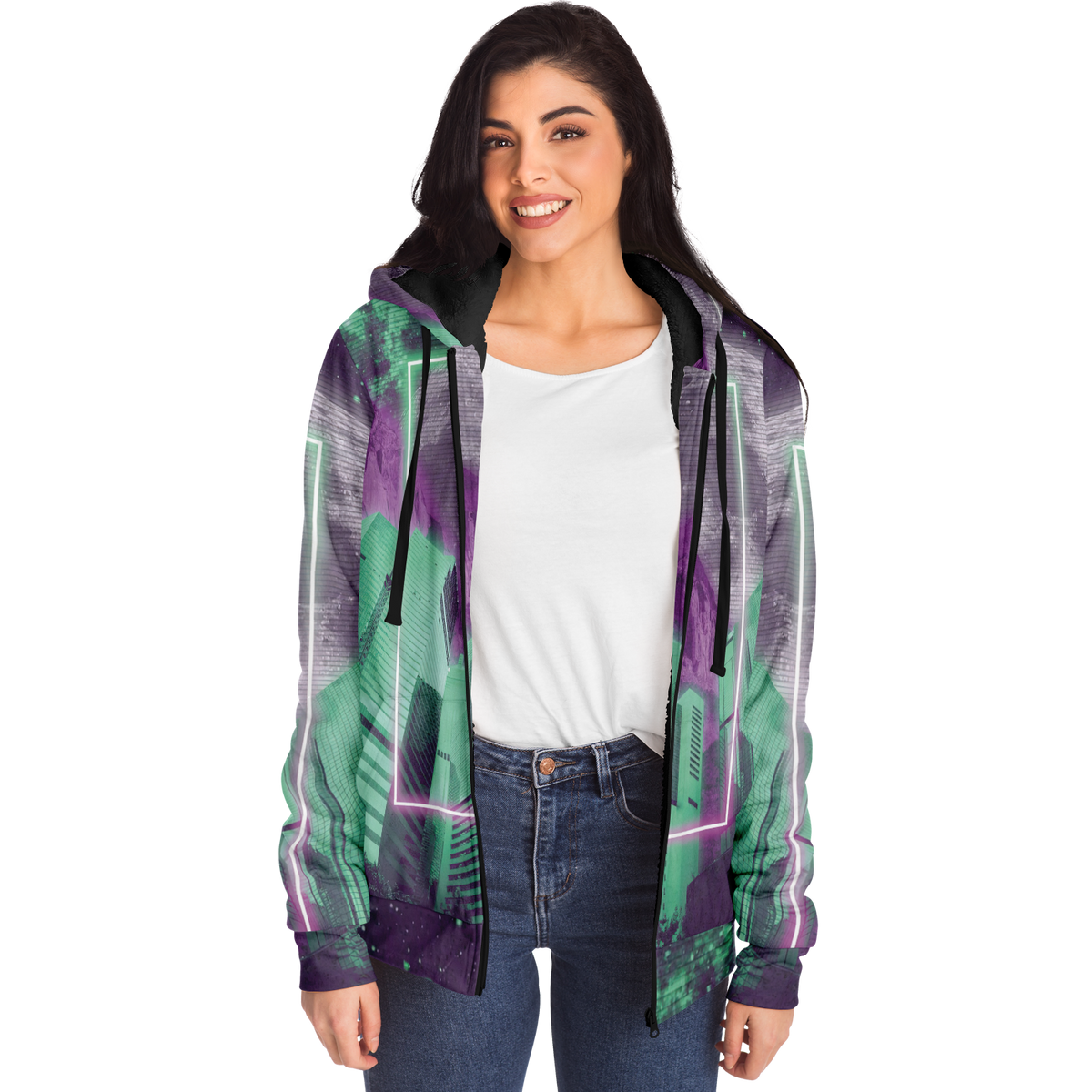 City of Radiance Sherpa Hoodie