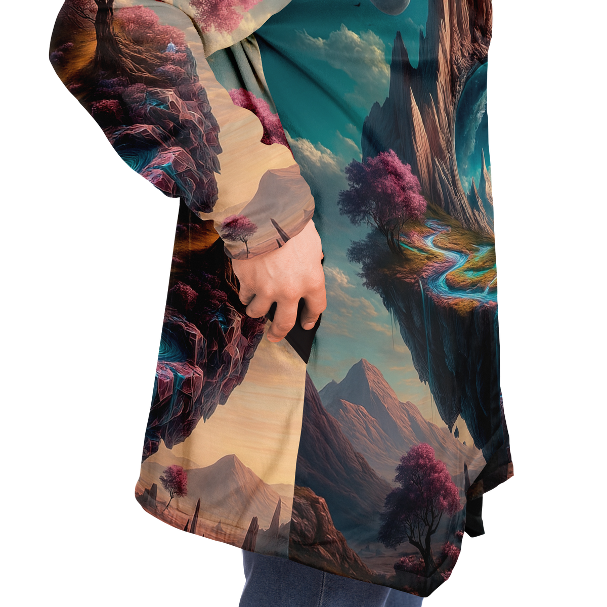 Dream Isle Cloak (Black Fur)