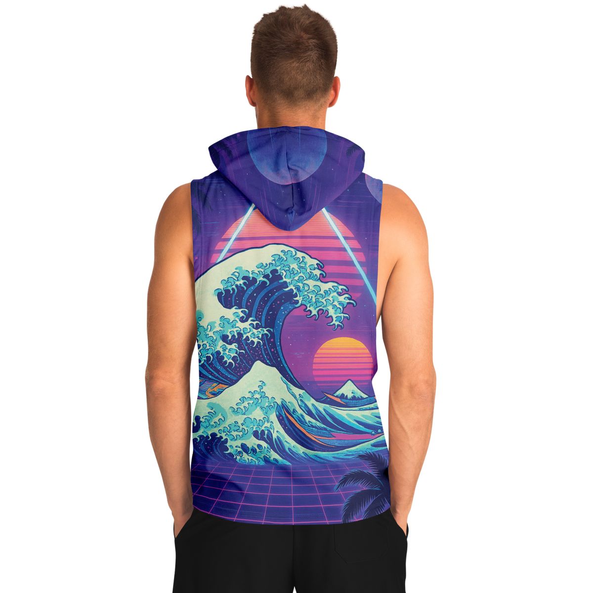 Neonami Sleeveless Hoodie