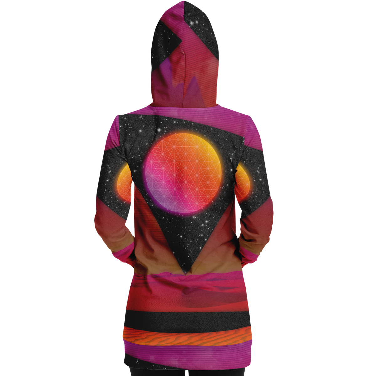 Desert Continuum Hoodie Dress
