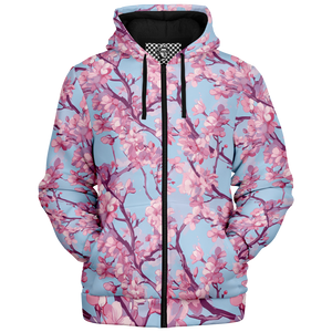 Cherry Blossom Sherpa Hoodie