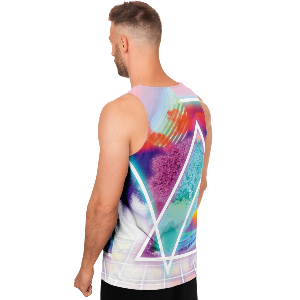 Dimensions Collide Men's Tank Top