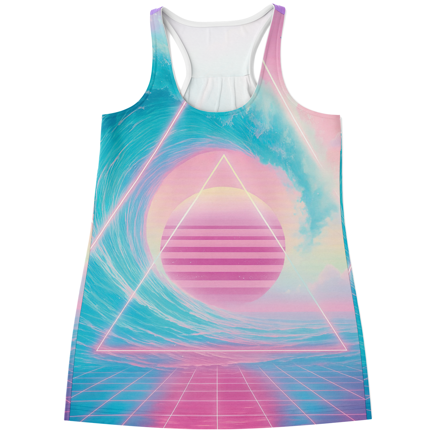 Grid Tide Women's Tank Top