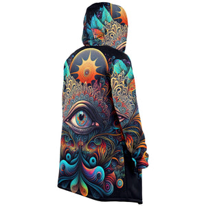 Cosmic Eye Cloak (Black Fur)
