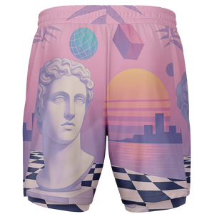 Corinthian Men's 2 in 1 Shorts