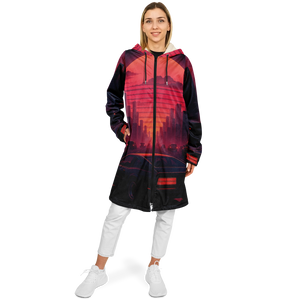 Nightfall Zip Up Cloak (White Fur)