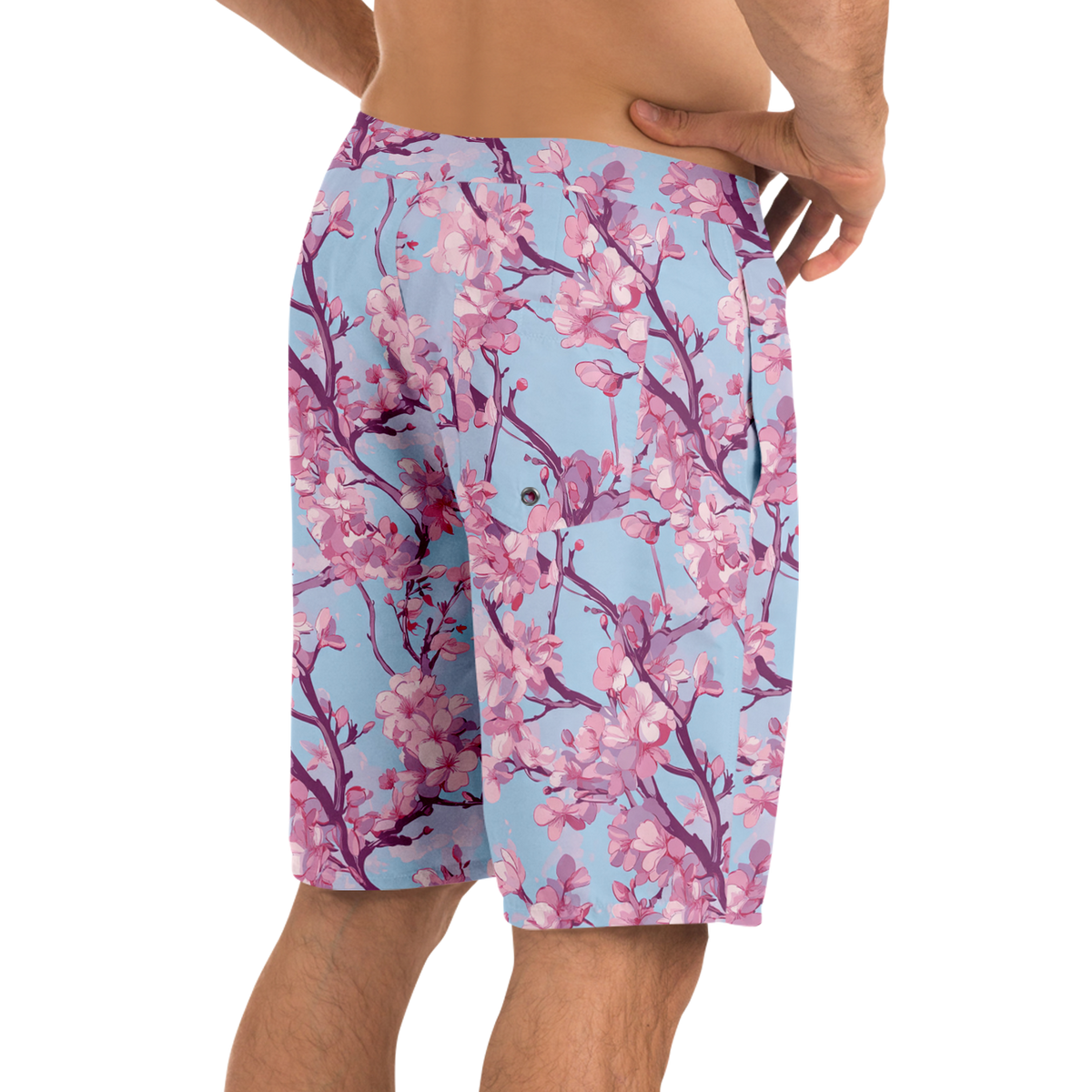 Cherry Blossom Board Shorts