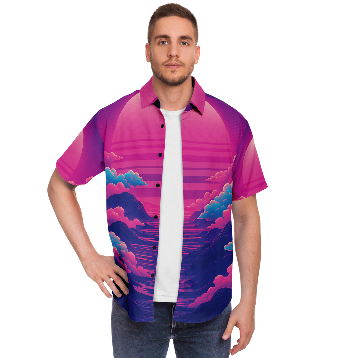 Duskwave Button Down Shirt