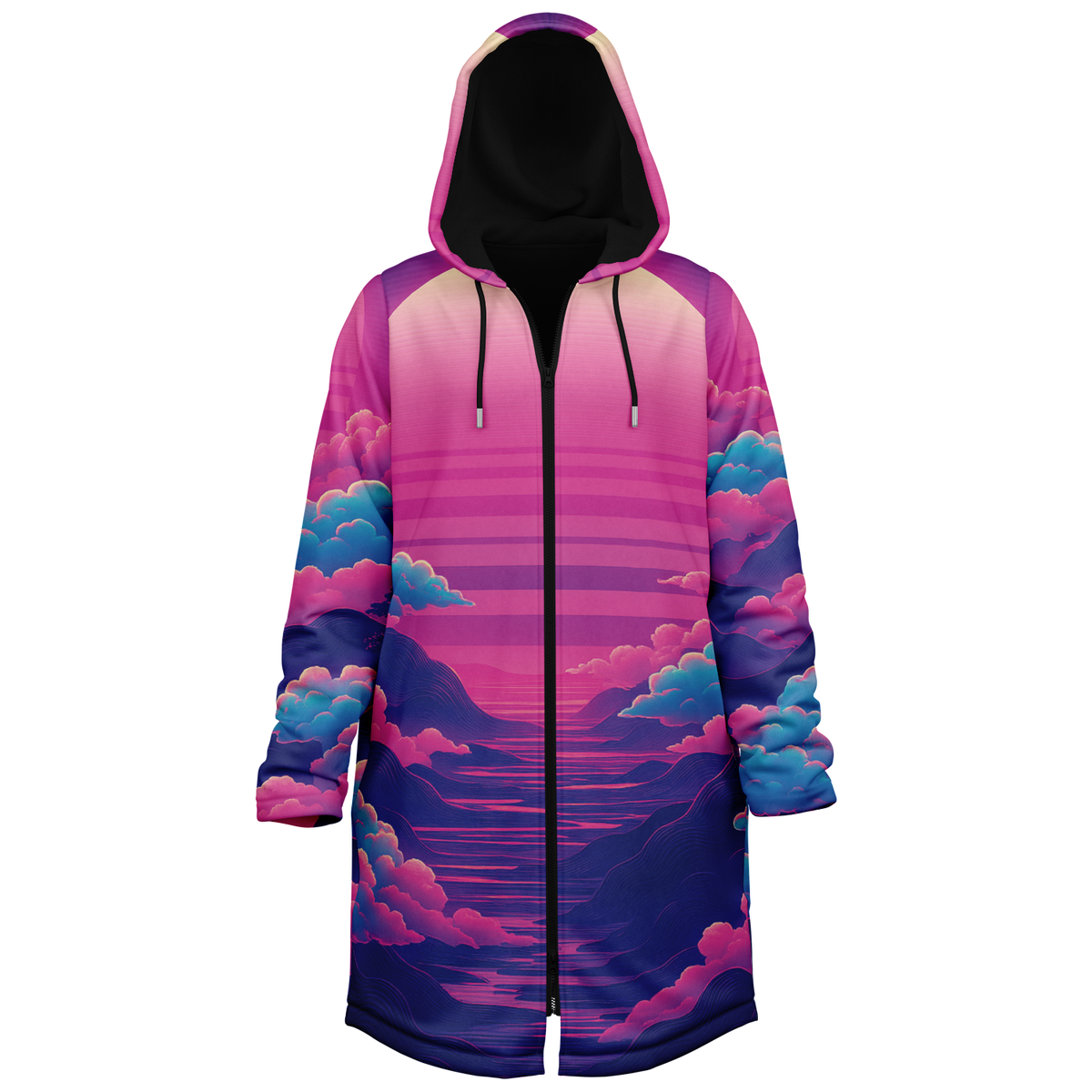 Duskwave Zip Up Cloak