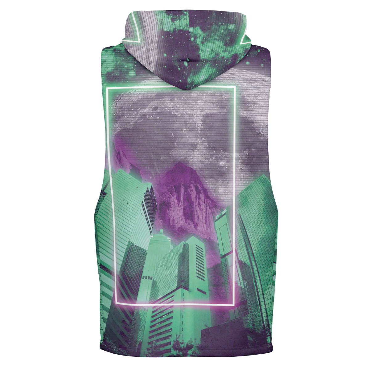 City of Radiance Sleeveless Hoodie