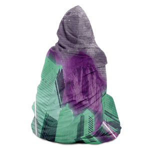 City of Radiance Hooded Blanket