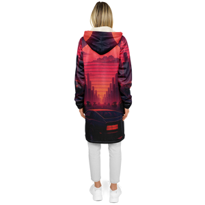 Nightfall Zip Up Cloak (White Fur)