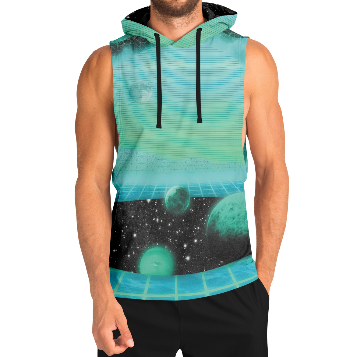 The Merge Sleeveless Hoodie