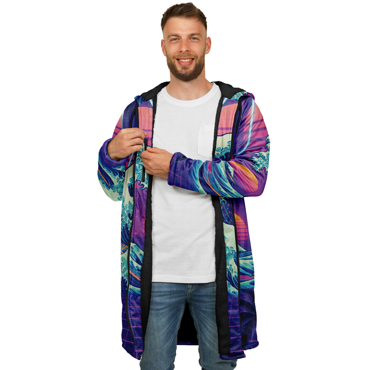 Neonami Zip Up Cloak