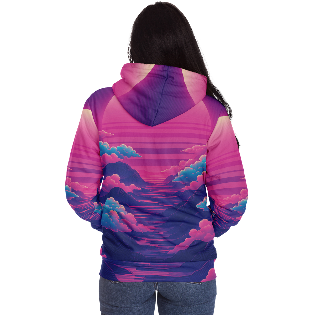 Duskwave Sherpa Hoodie