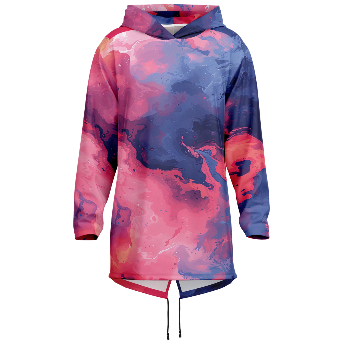 Quantum Tides Longline Hoodie