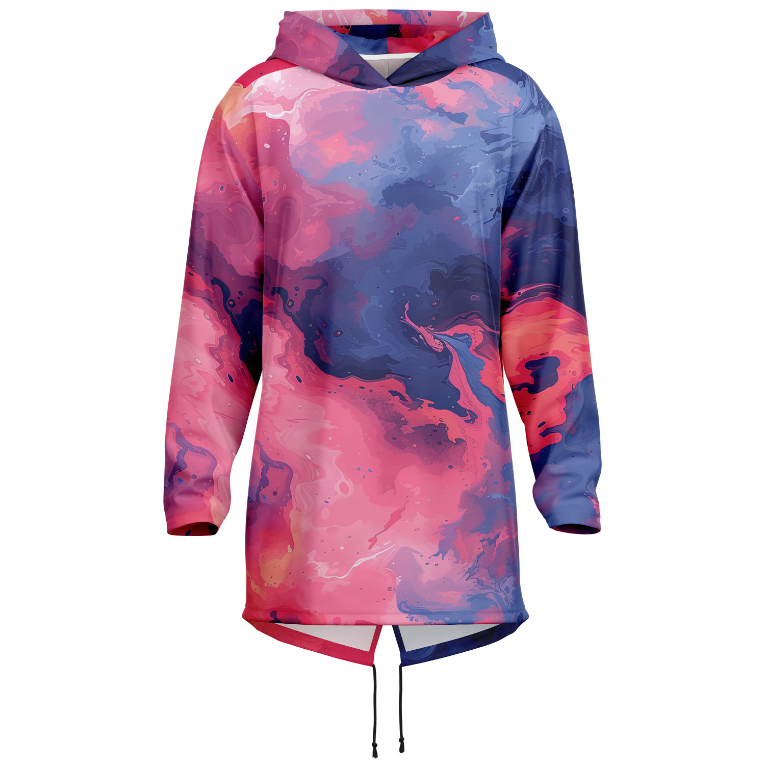Quantum Tides Longline Hoodie