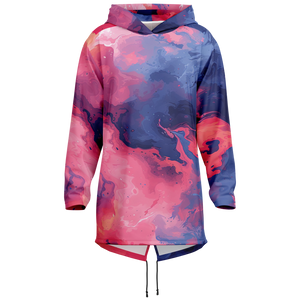 Quantum Tides Longline Hoodie