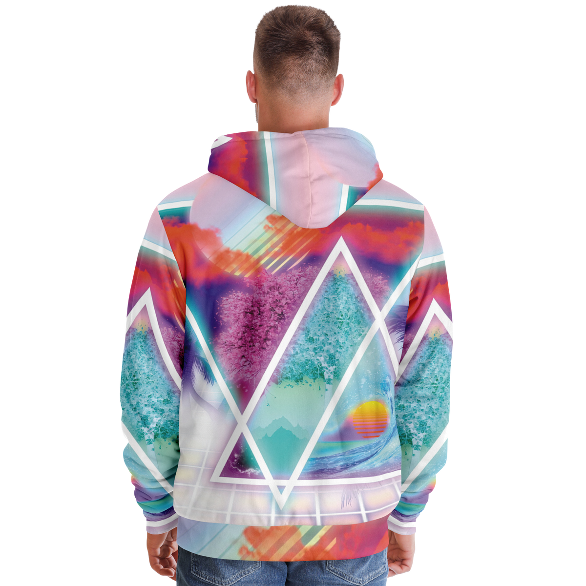 Dimensions Collide Sherpa Hoodie