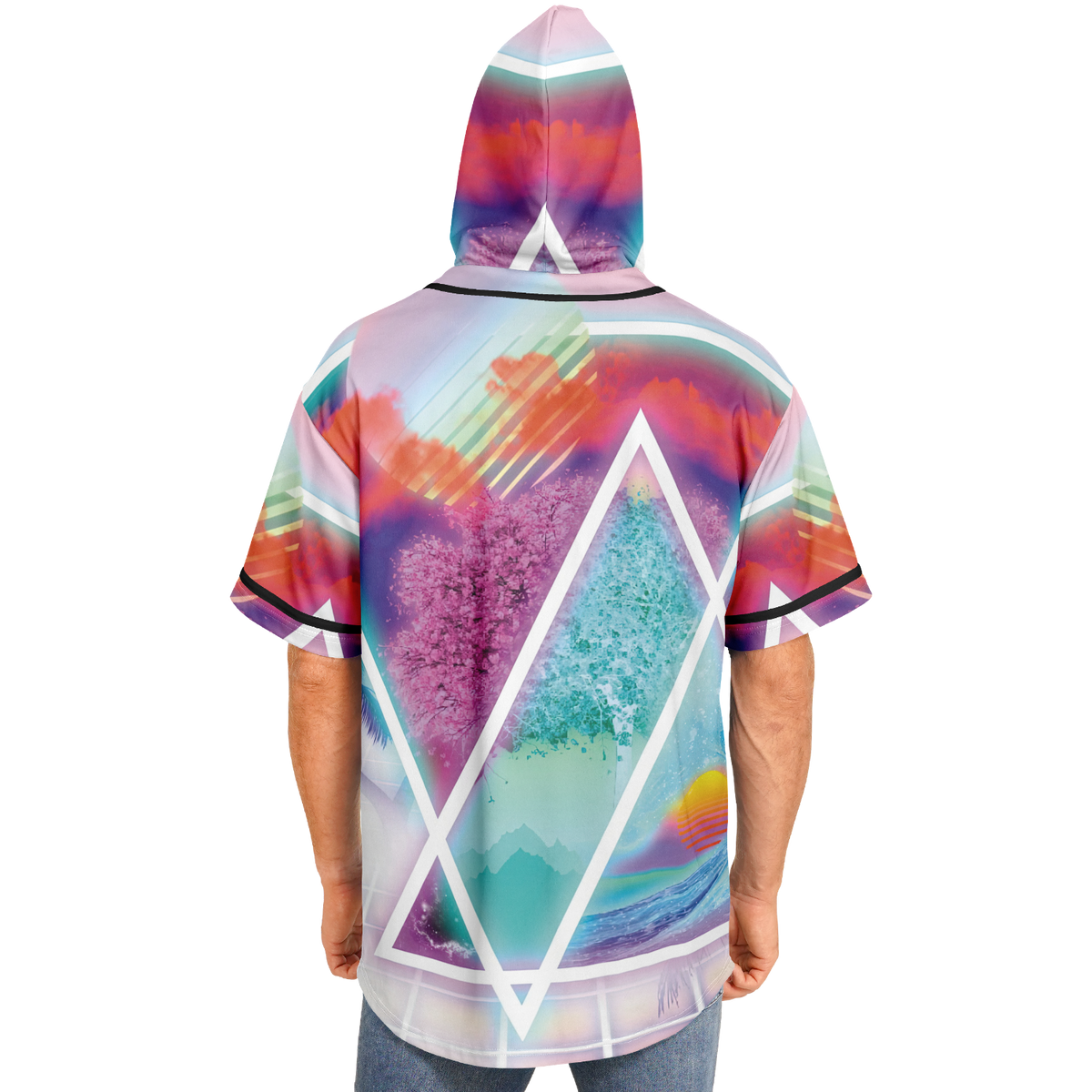 Dimensions Collide Hooded Jersey