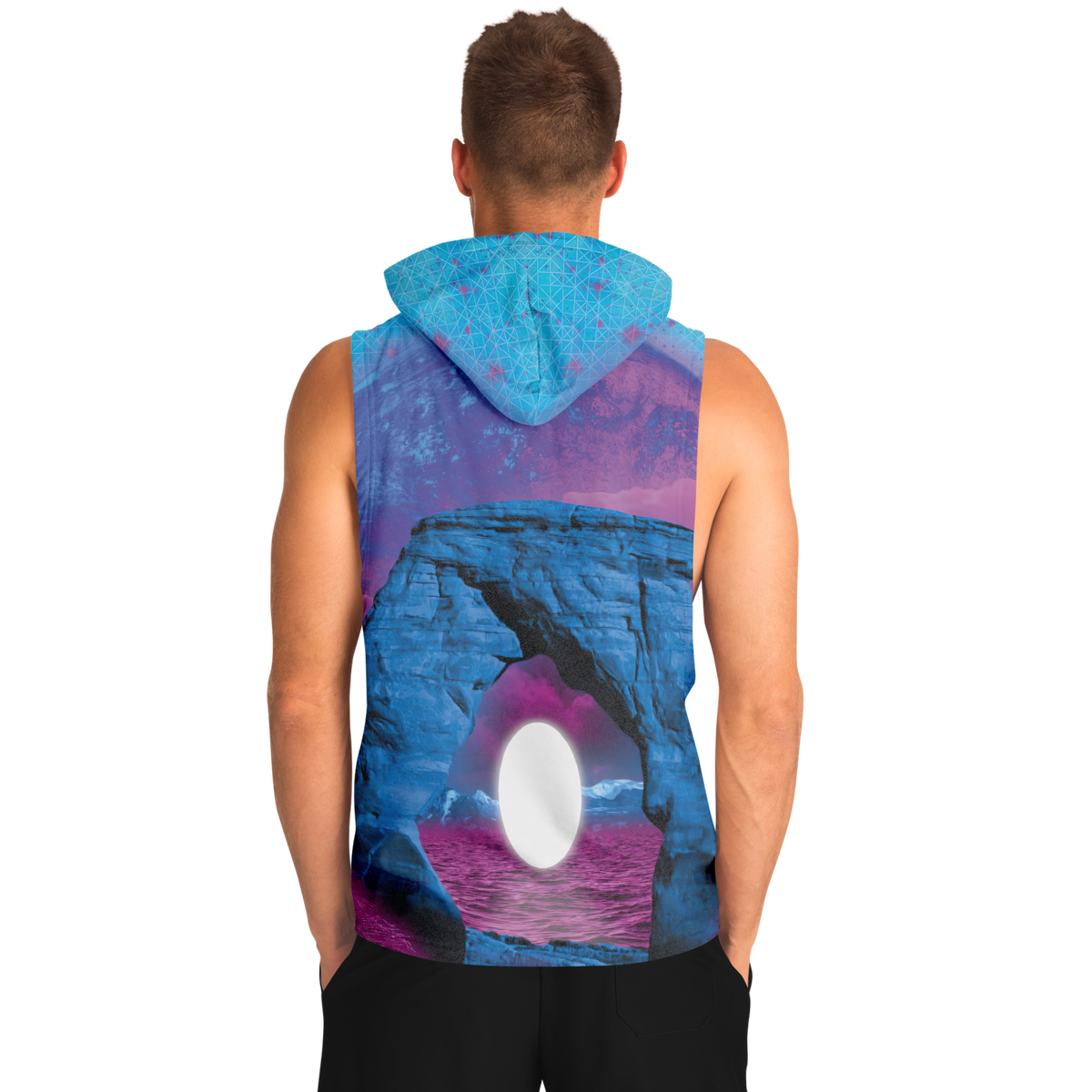 The Visitor Sleeveless Hoodie