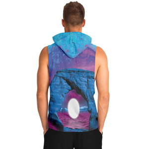 The Visitor Sleeveless Hoodie