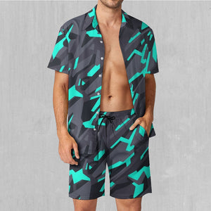 Cyber-Tech Men's Beach Set