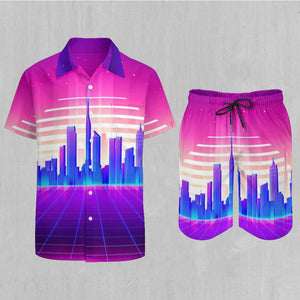 Cyber City Men's Beach Set