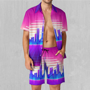 Cyber City Men's Beach Set