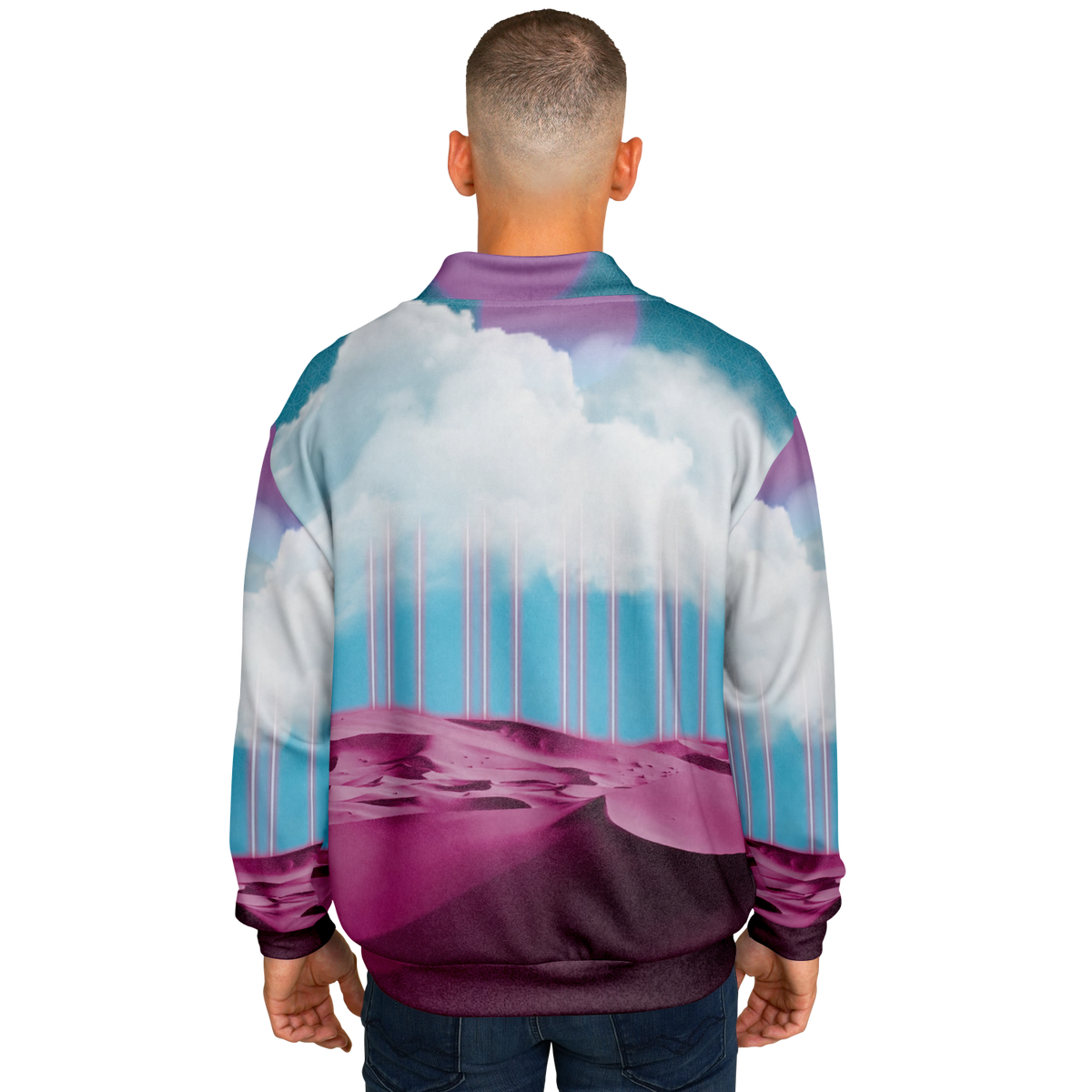 Electric Desert Varsity Jacket