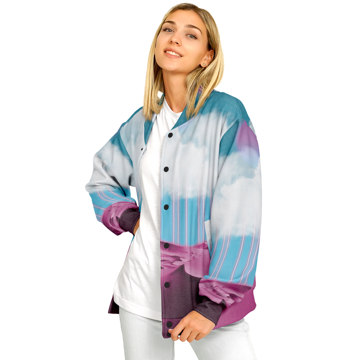 Electric Desert Varsity Jacket