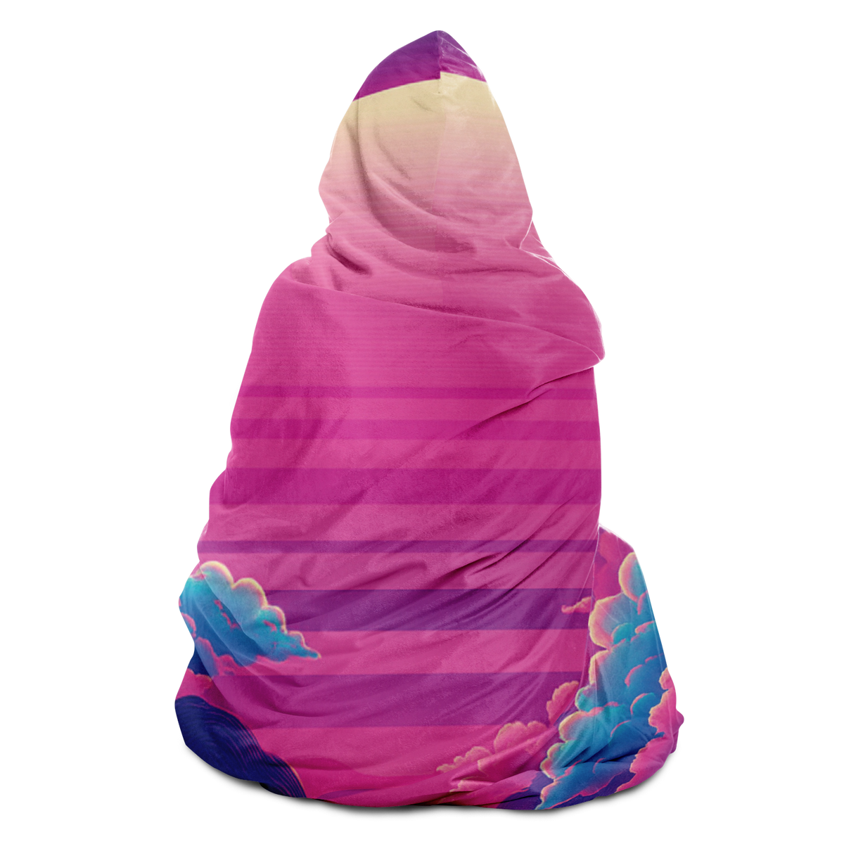 Duskwave Hooded Blanket