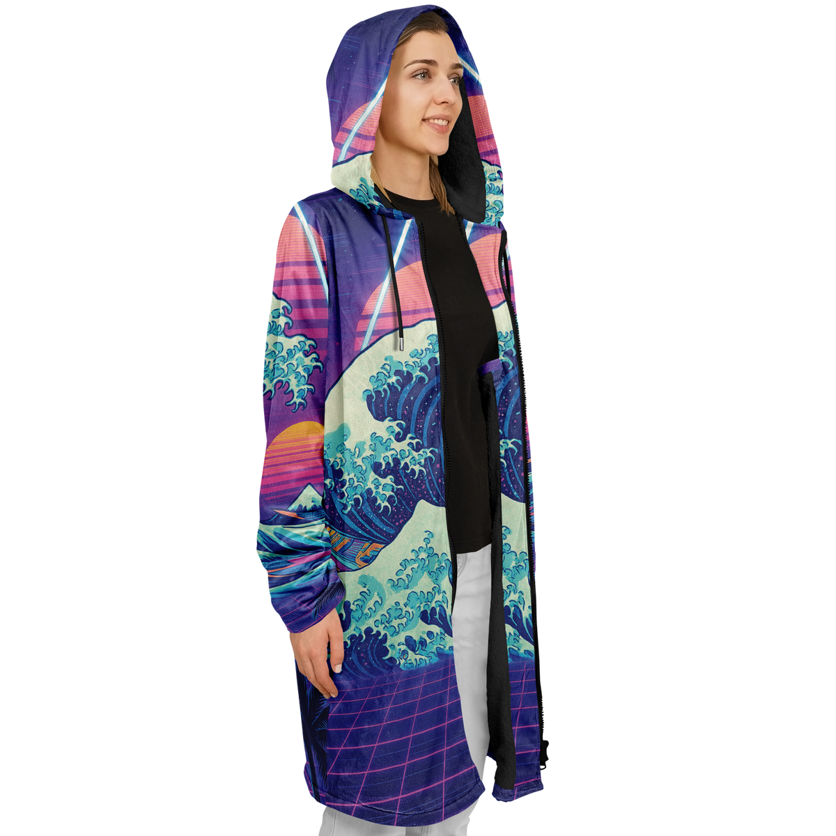 Neonami Zip Up Cloak