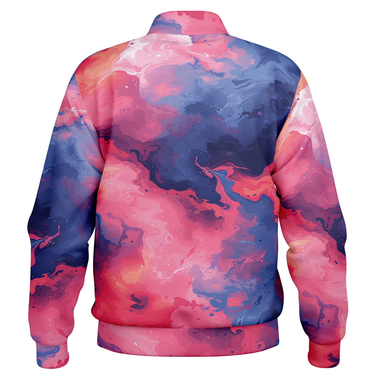 Quantum Tides Varsity Jacket