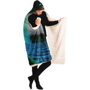 Emerald Canyon Hooded Blanket