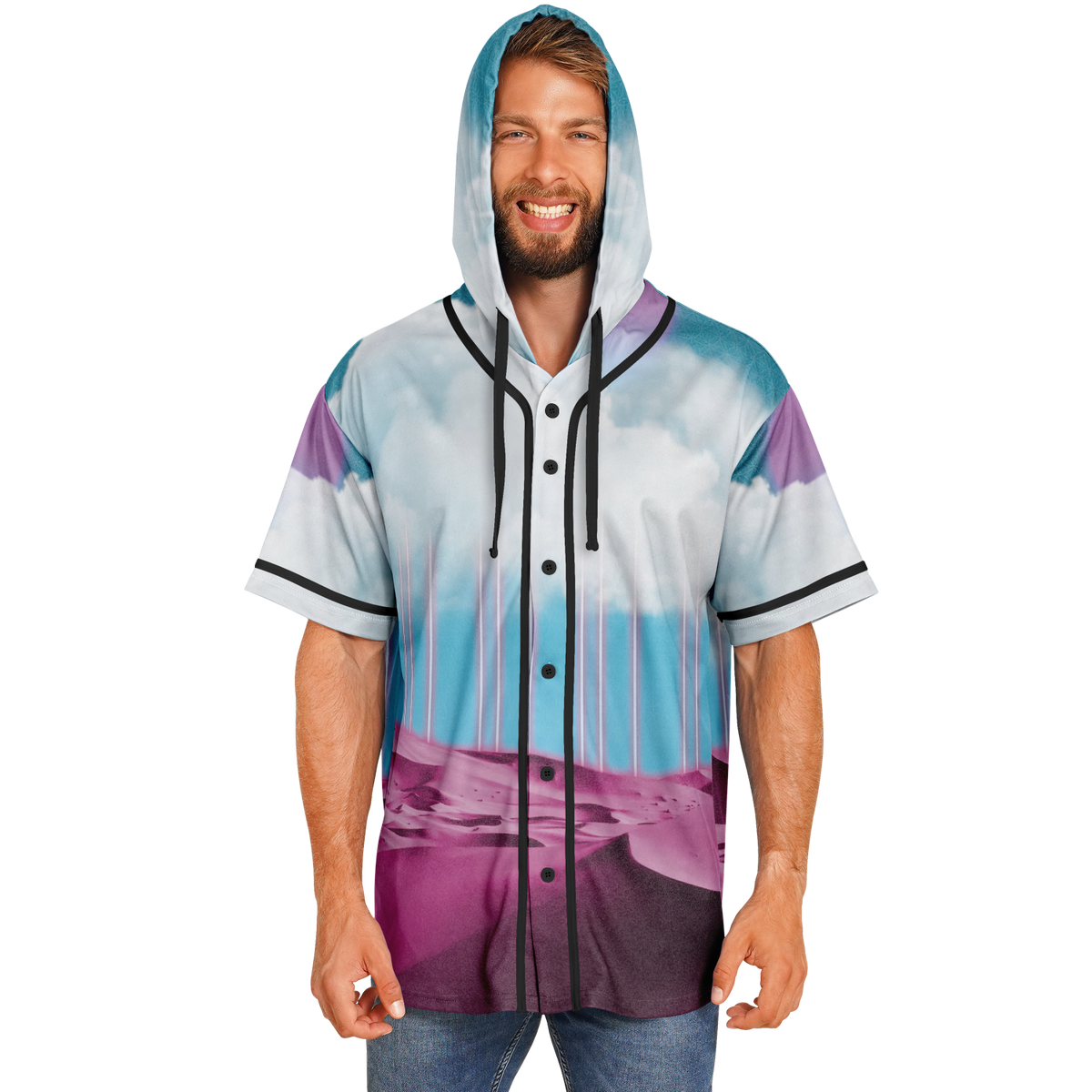 Electric Desert Hooded Jersey