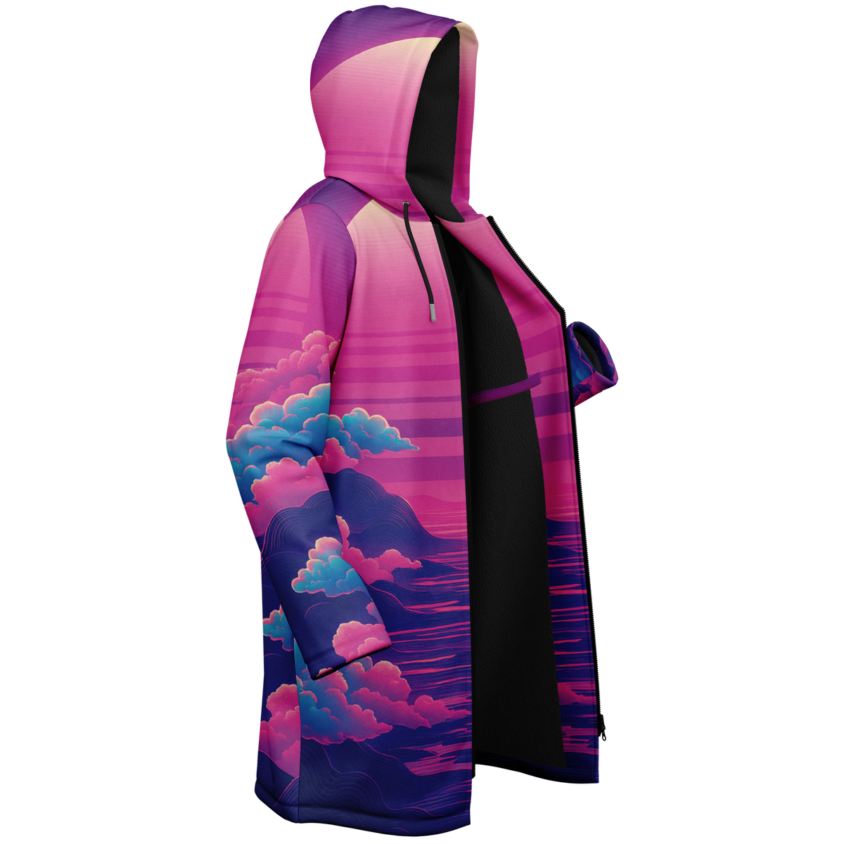Duskwave Zip Up Cloak
