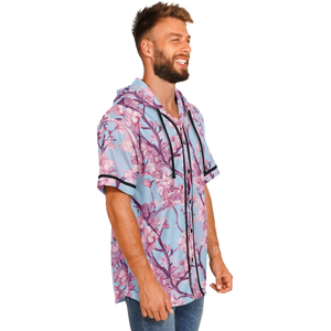 Cherry Blossom Hooded Jersey