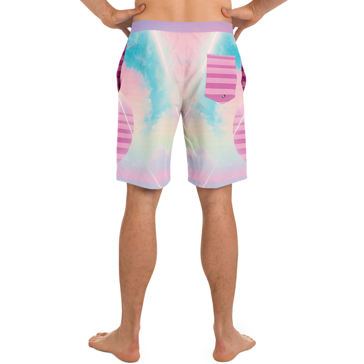 Grid Tide Board Shorts